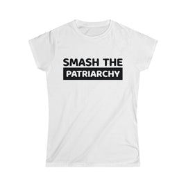 Smash the Patriarchy Women's Softstyle Tee