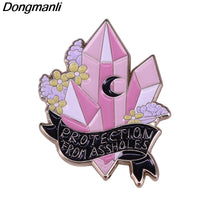 Protection from Assholes Enamel Pin