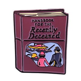 Handbook of the Recently Deceased Enamel Pin