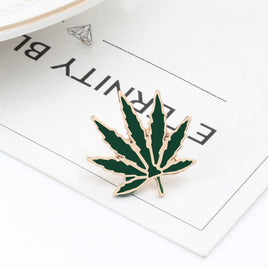 Cannabis Leaf Enamel Pin