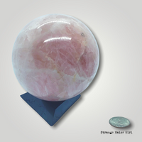 Rose Quartz Sphere Gemstone