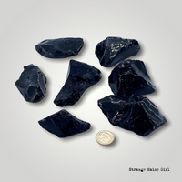 Large Rough Obsidian Gemstone