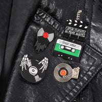 Cassette Tape Enamel Pin